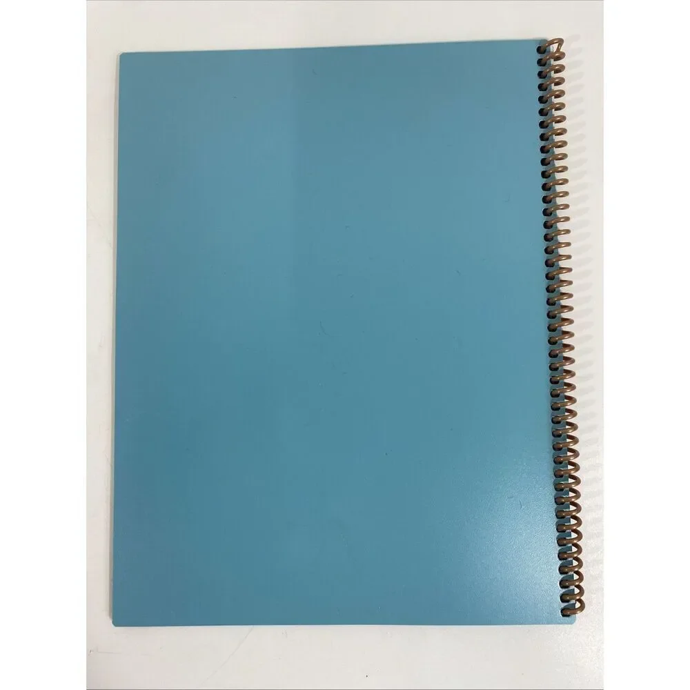 Rocketbook EVR-LR Reusable Wirebound Notebook - Blue‎ 8.5” X 11”